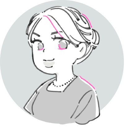 小杉 由華の似顔絵